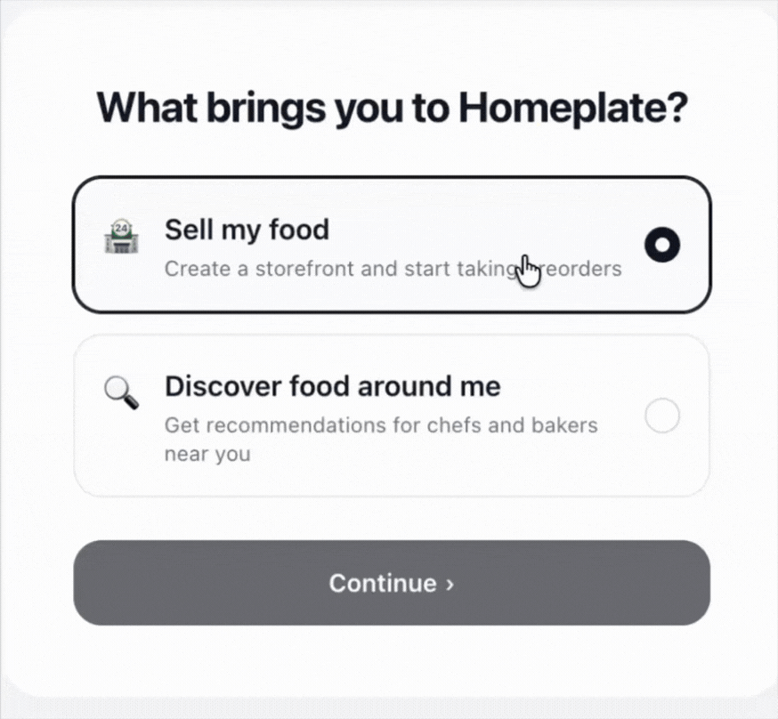 How Homeplate works - Step 1: Create a seller account walkthrough
